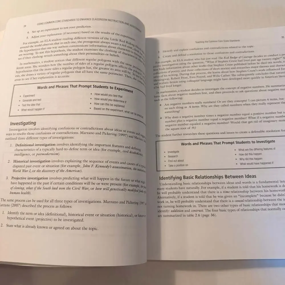 Using Common Core Standards to Enhance Classroom Instruction & Assessment,